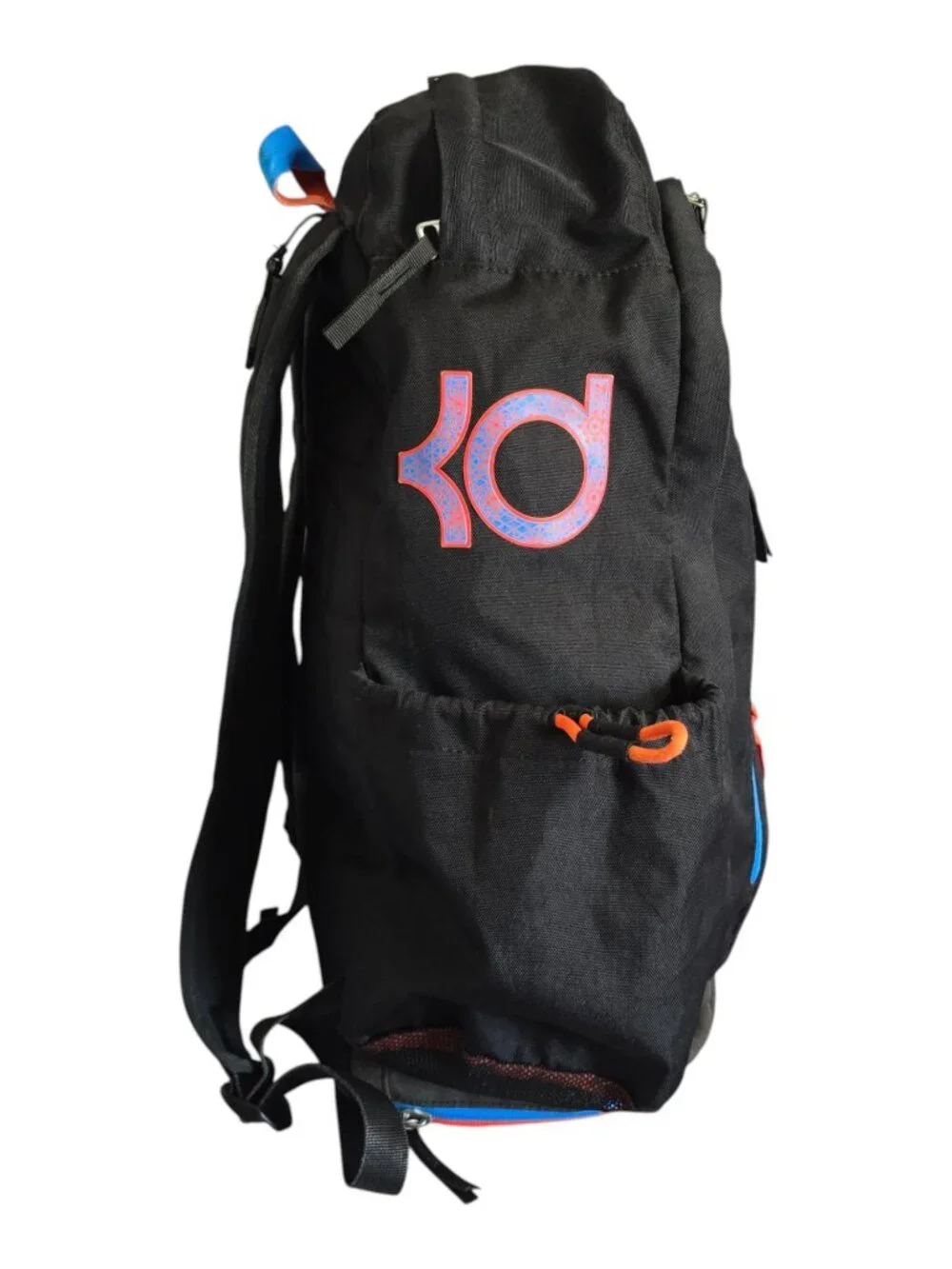 Nike Air Max KD Kevin Durant Fast Break Basketball Backpack Black Orange Blue